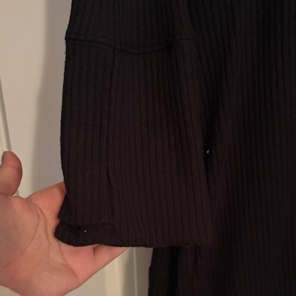 Athleta Black Women's Cardigan - Picture 3 of 3